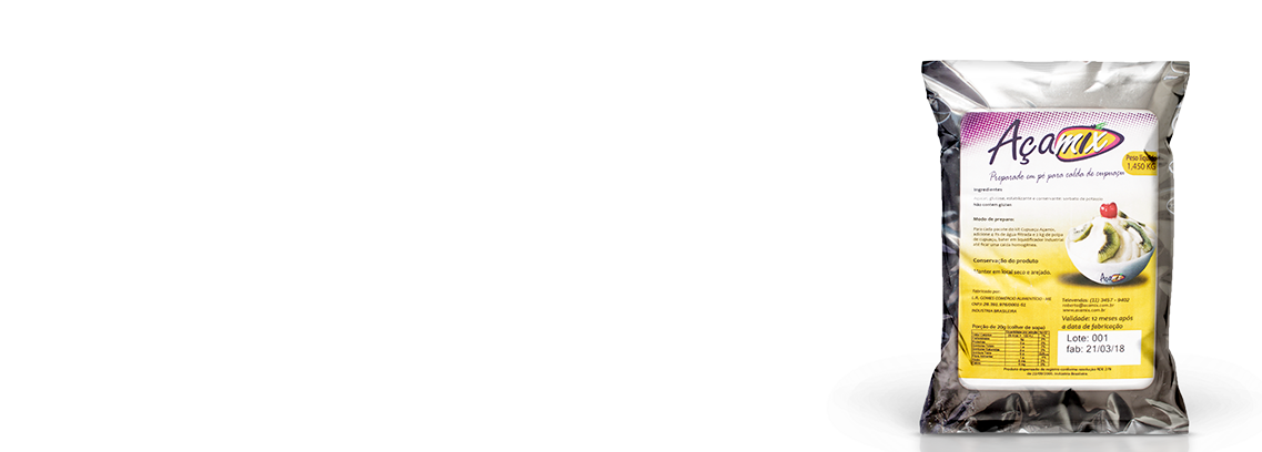 Preparado em Pó para Calda de Cupuaçu